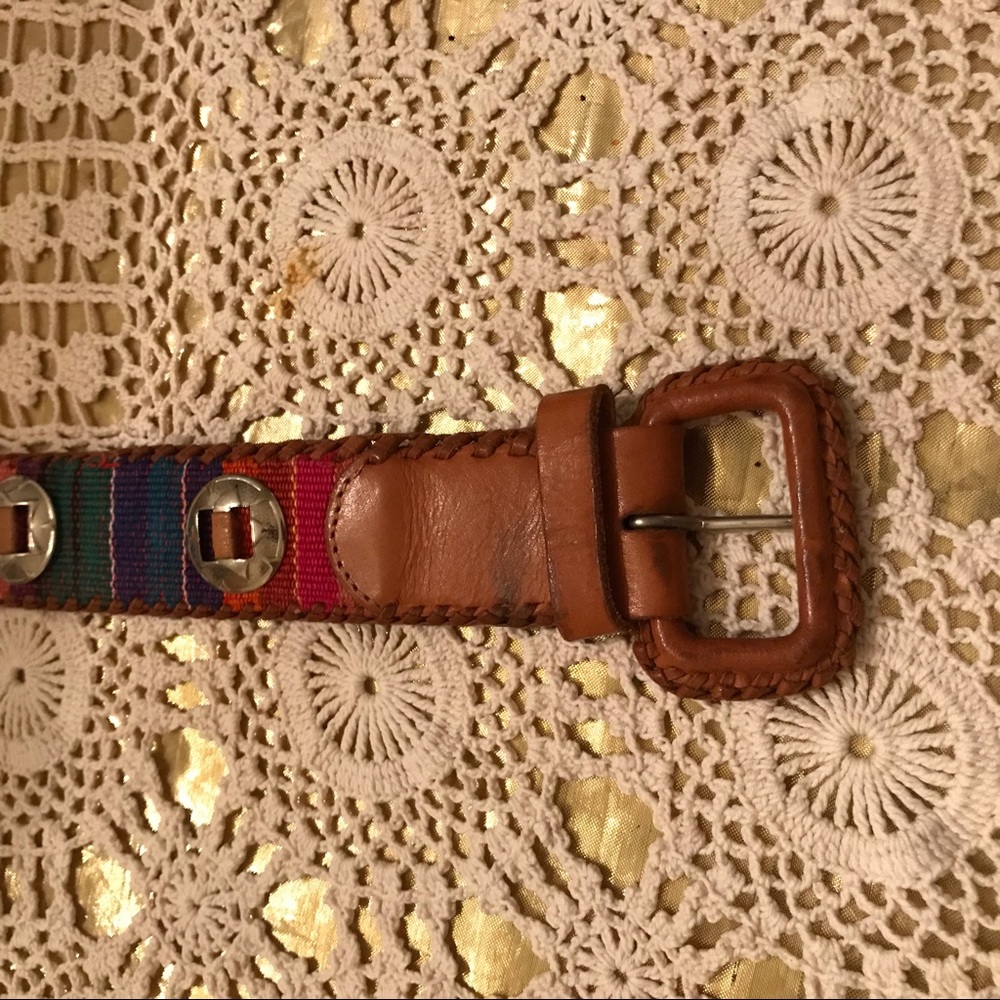 Multi-colored Native American looking belt